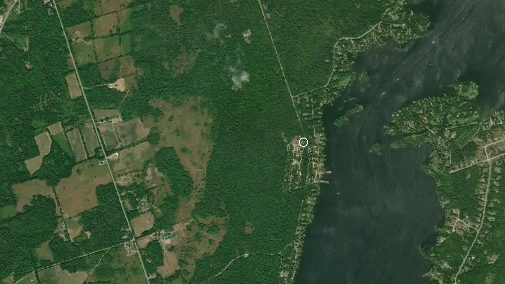 Aerial view of Buckhorn Narrows Resort Ltd and surroundings