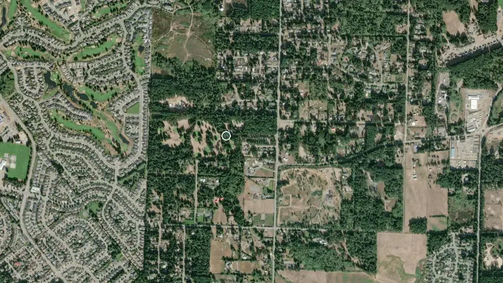 Aerial view of The Park at Crown Isle and surroundings