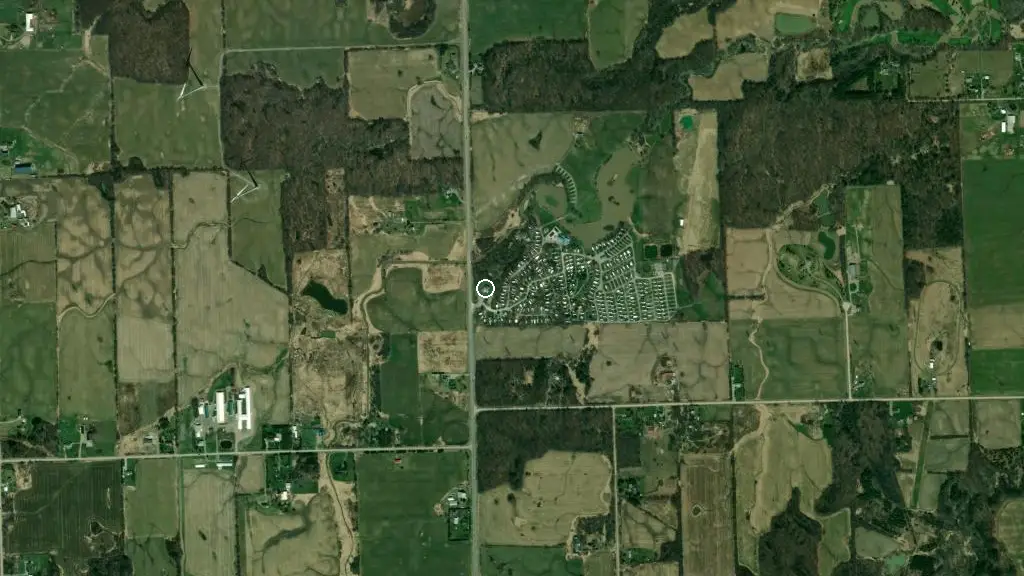 Aerial view of N.E.T. Camping Resort and surroundings