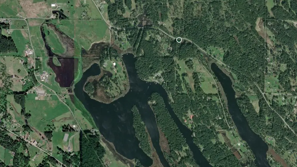 Aerial view of Zuiderzee Campsites and surroundings