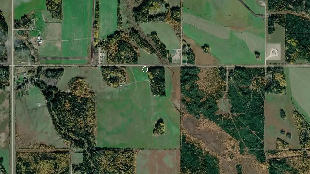 Aerial view of Last Hill Campground and surroundings