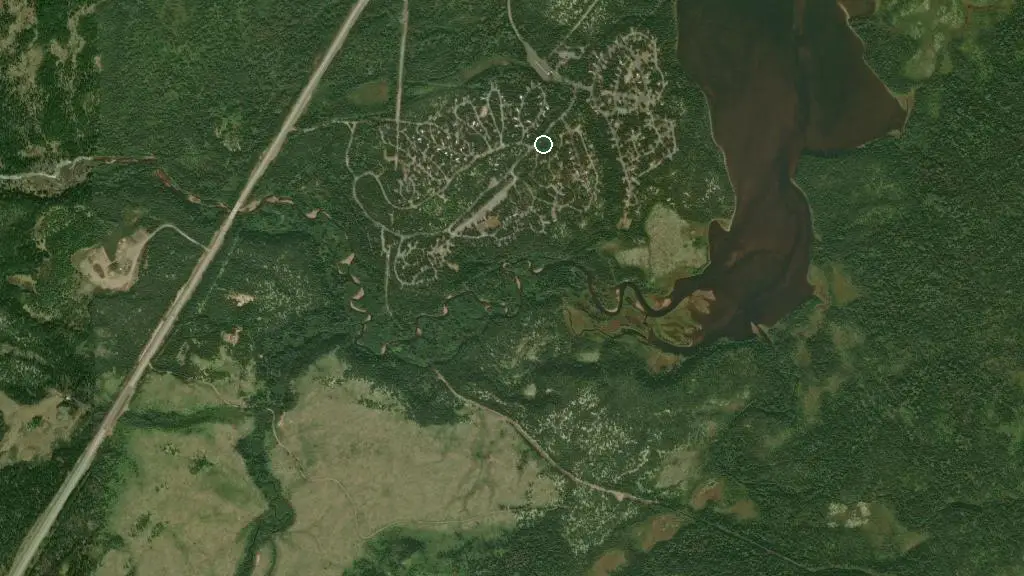 Aerial view of Terra Nova - Newman Sound and surroundings