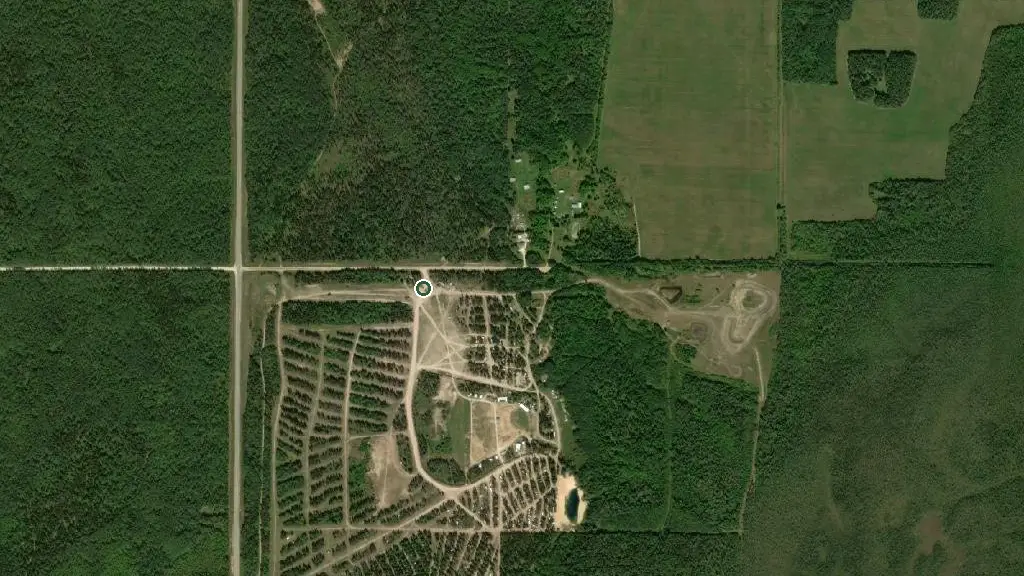 Aerial view of Hill Top Resort and surroundings