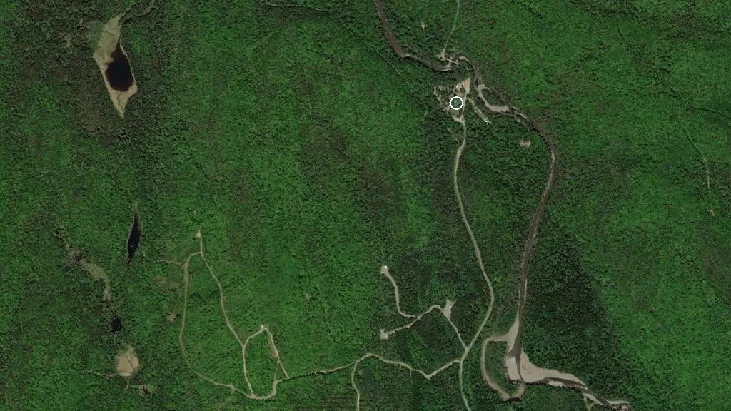 Aerial view of Camping Port-Daniel - Rés. Faunique de Port-Daniel - Sépaq and surroundings