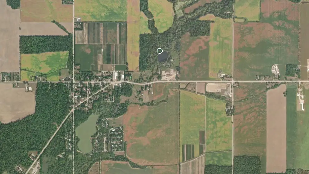 Aerial view of Bear Lake Experience and surroundings