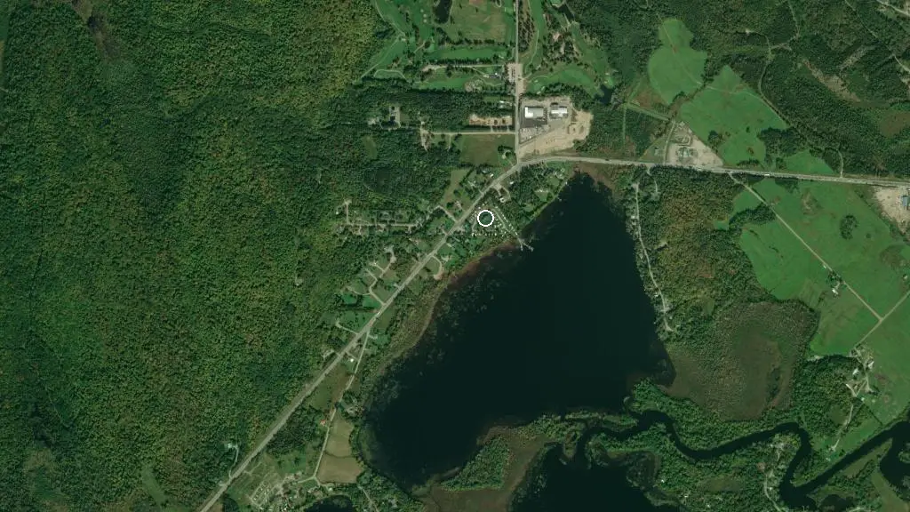 Aerial view of Camping des Barges 2018 S.e.n.c. and surroundings