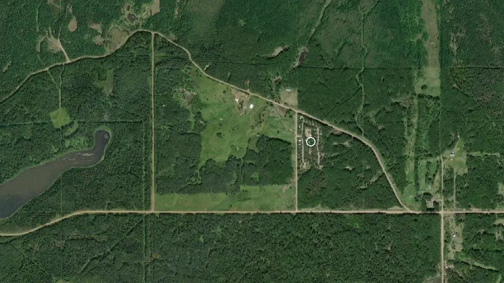 Aerial view of Long Island RV Resort and surroundings