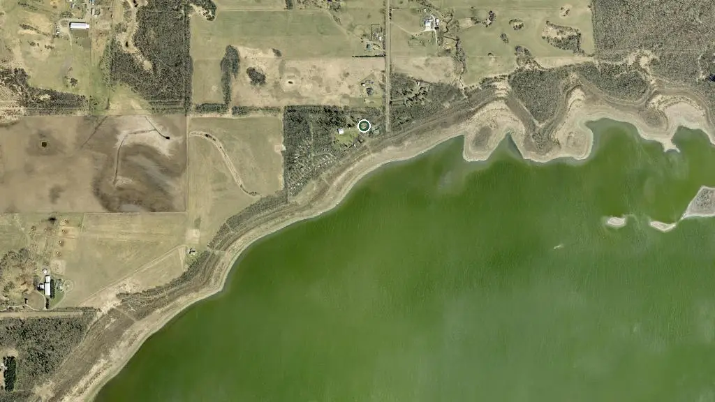 Aerial view of Kawtikh RV and surroundings