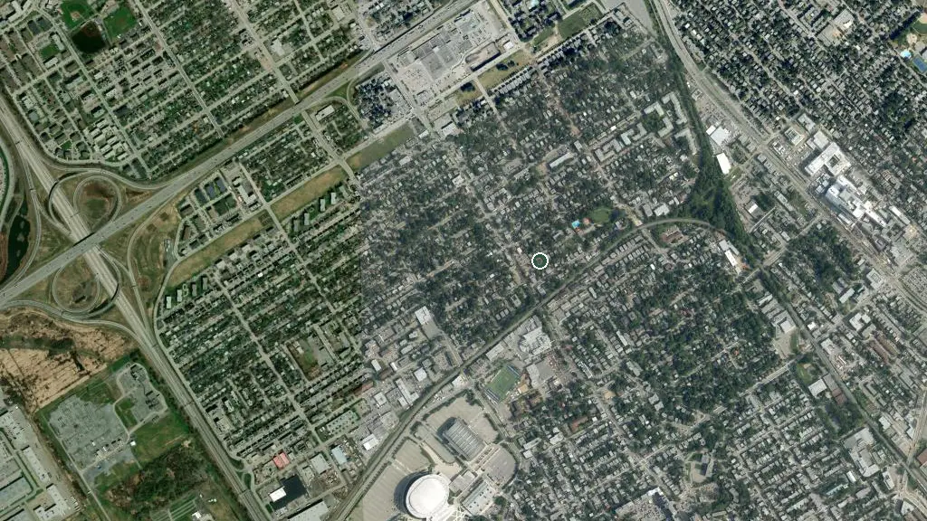 Aerial view of Accueil Saint-Esprit and surroundings