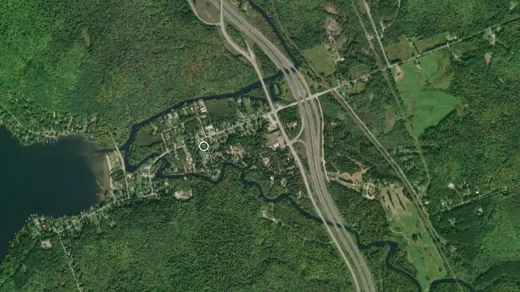 Aerial view of Lilie Kup Kamp and surroundings