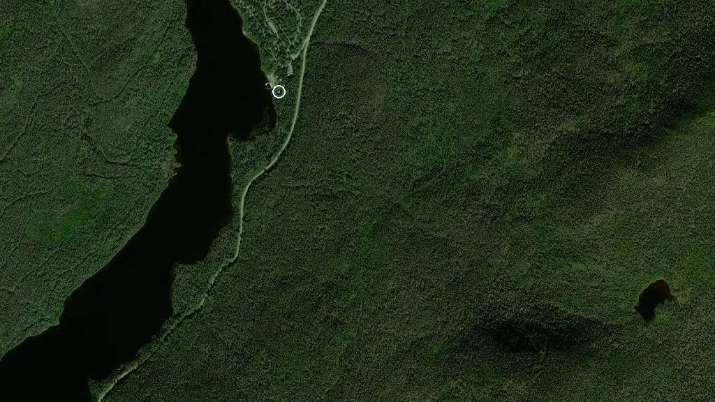 Aerial view of Le Pluvier and surroundings