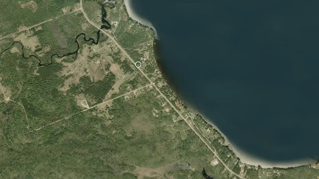 Aerial view of Beaches at Pine Cone Park and surroundings