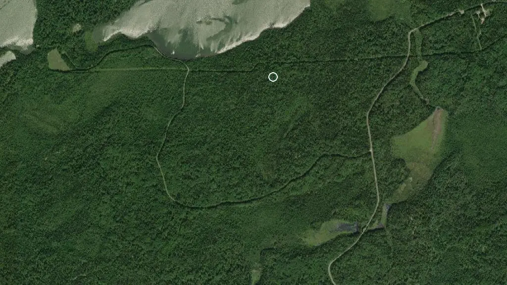 Aerial view of Ojibway Provincial Park and surroundings