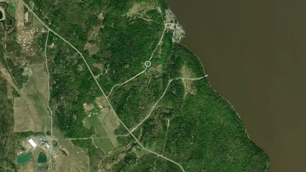 Aerial view of Bucke Park and surroundings