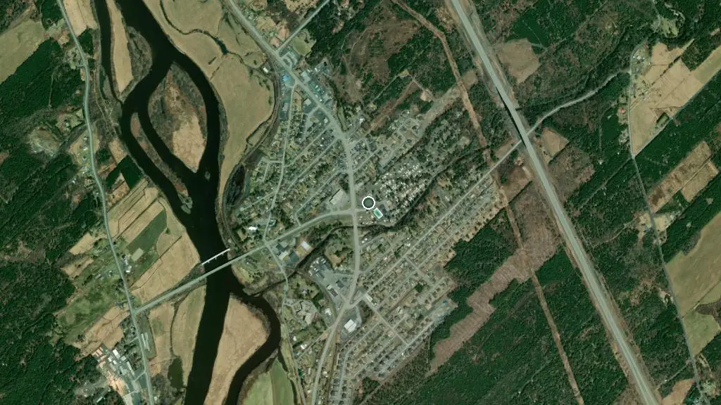 Aerial view of Camping la Roche d'Or and surroundings