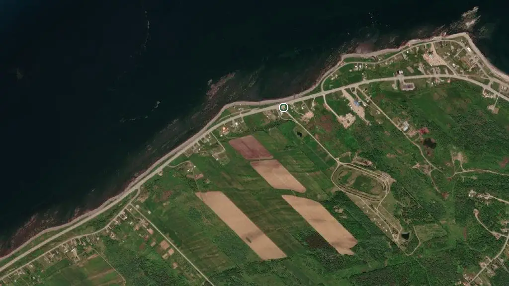 Aerial view of Camping O'P'Tit des Monts and surroundings