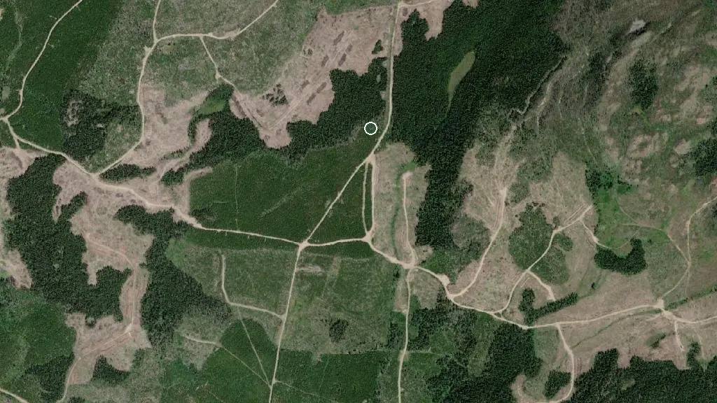 Aerial view of Takysie Lake Resort and surroundings