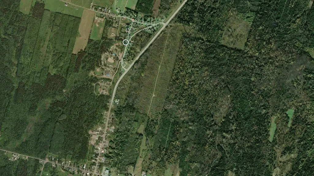 Aerial view of Camping Municipal Saint-François-de-Sales and surroundings