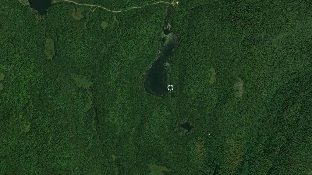 Aerial view of La Cache and surroundings