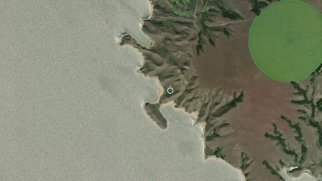 Aerial view of Palliser Regional Park and surroundings