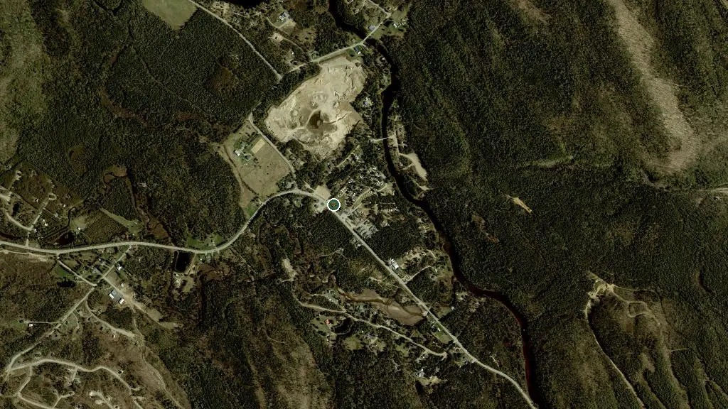 Aerial view of Camping au Soleil St-Côme and surroundings
