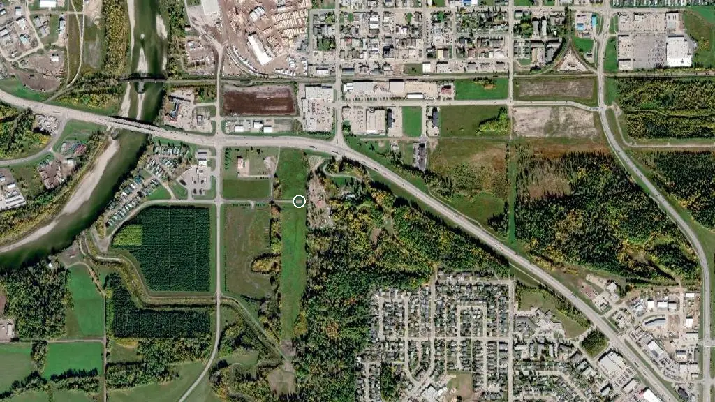 Aerial view of Brooke’s Creek Campground and Mini Golf and surroundings