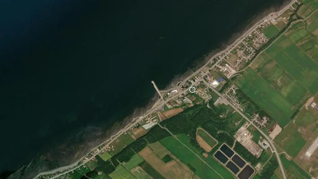 Aerial view of Camping Impérial and surroundings