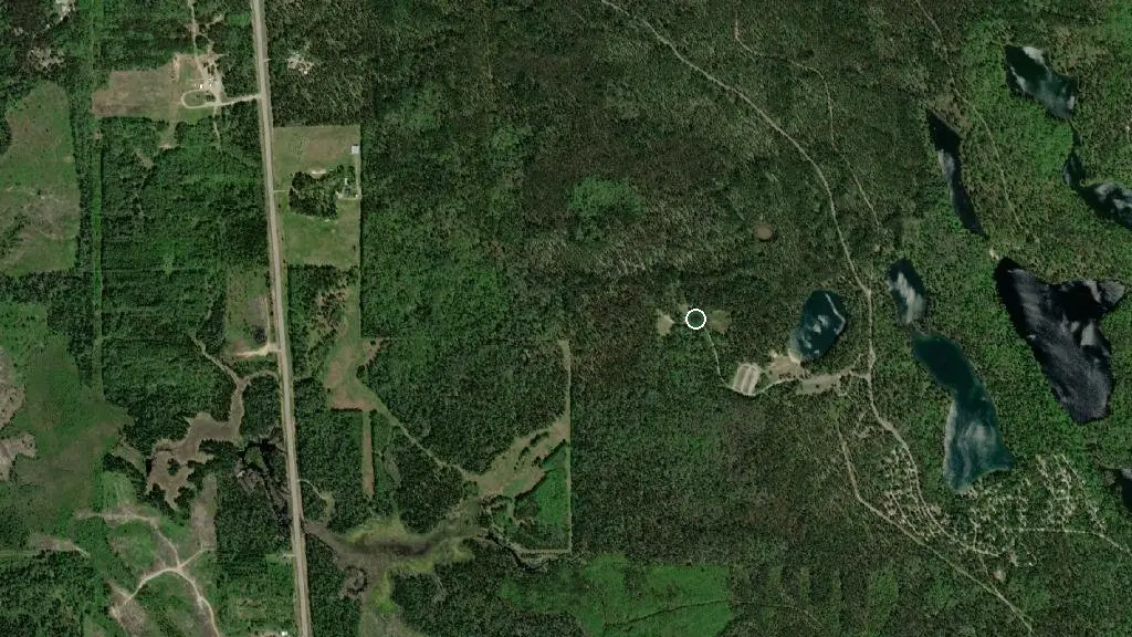 Aerial view of Kettle Lakes Park - Group Campground and surroundings