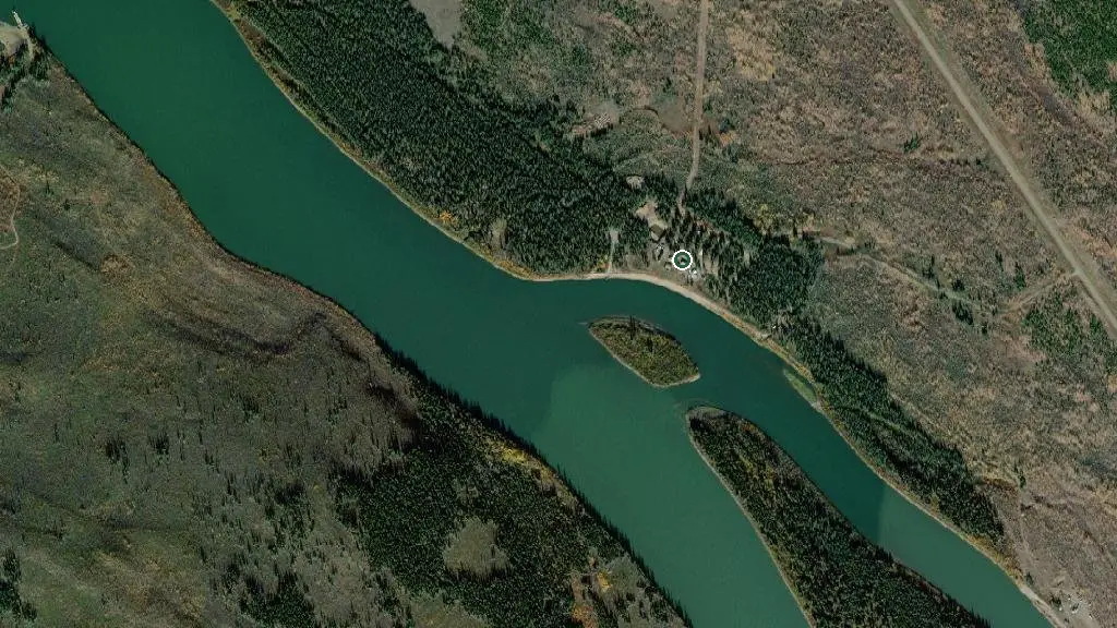 Aerial view of Minto RV Park and Campground and surroundings