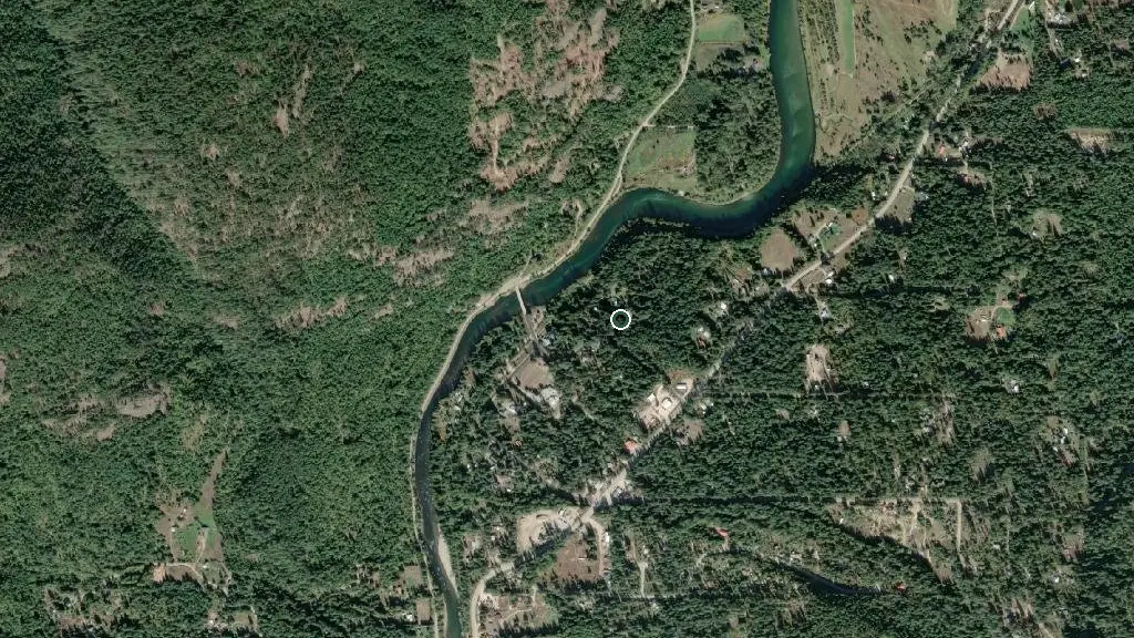 Aerial view of Karibu Park Cottages & Campground and surroundings