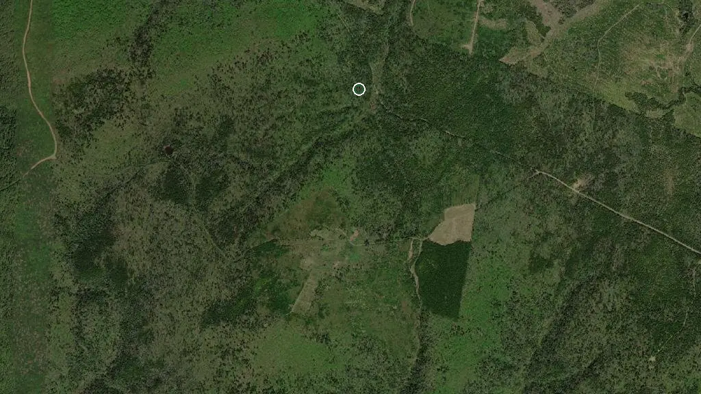 Aerial view of Cape Chignecto Provincial Park and surroundings