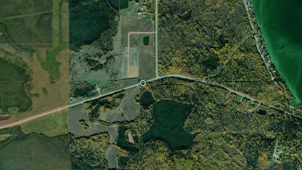 Aerial view of Sturgeon Lake Natural Area and surroundings