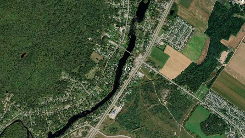 Aerial view of Camping le gitan and surroundings