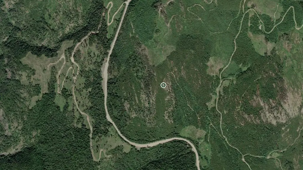 Aerial view of Chimo and surroundings