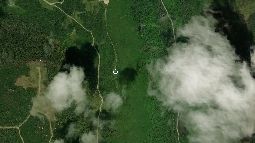 Aerial view of Les Cabourons and surroundings