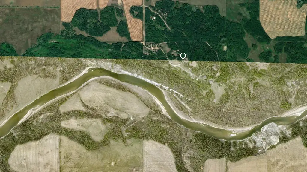 Aerial view of Deer Valley Meadows Camp and surroundings