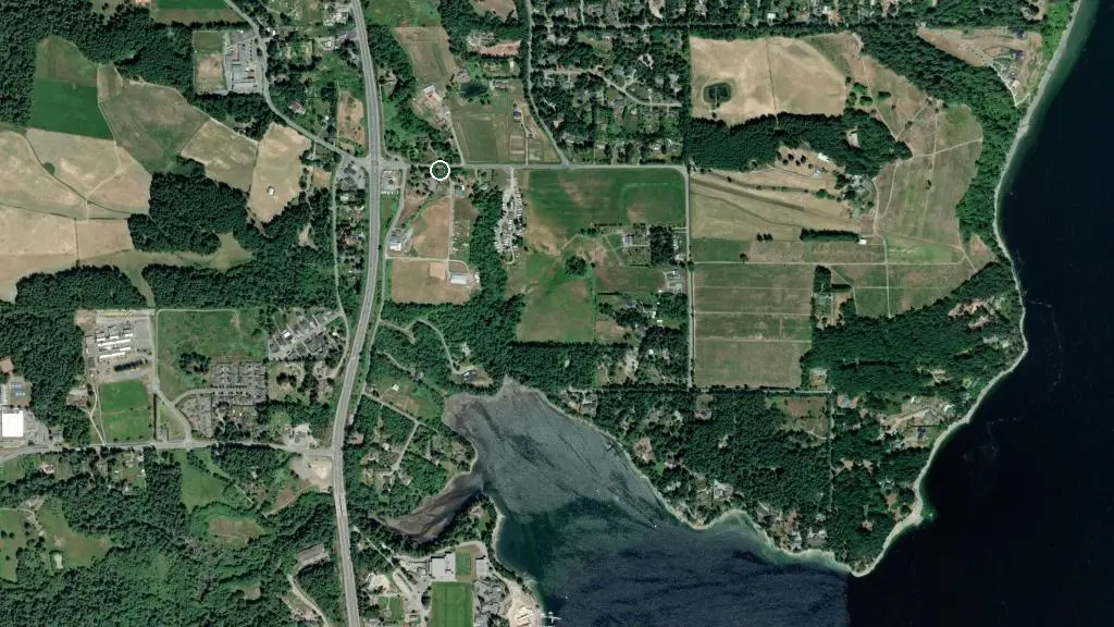 Aerial view of Beehive RV Park & Campground and surroundings