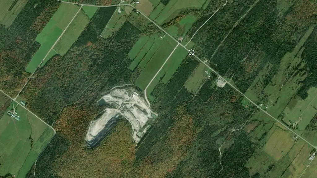 Aerial view of Camping Rêves Nature and surroundings