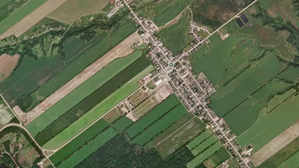 Aerial view of Réserve Faunique Ashuapmushuan - Sépaq and surroundings