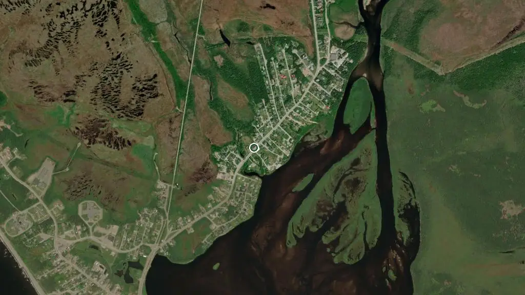 Aerial view of Dhoon Lodge R.V. Resort and surroundings