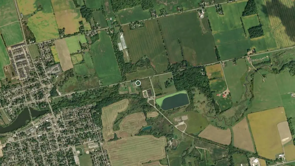 Aerial view of Waterford North Conservation Area and surroundings