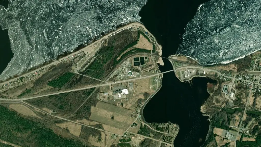 Aerial view of Camping Privé Domaine Lac Saint Jean and surroundings