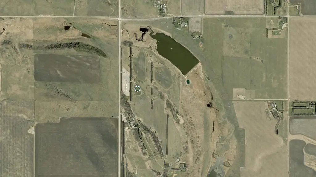 Aerial view of Silver Willow RV and surroundings