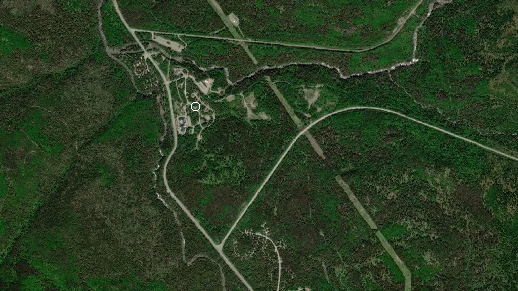 Aerial view of Le Piolet and surroundings