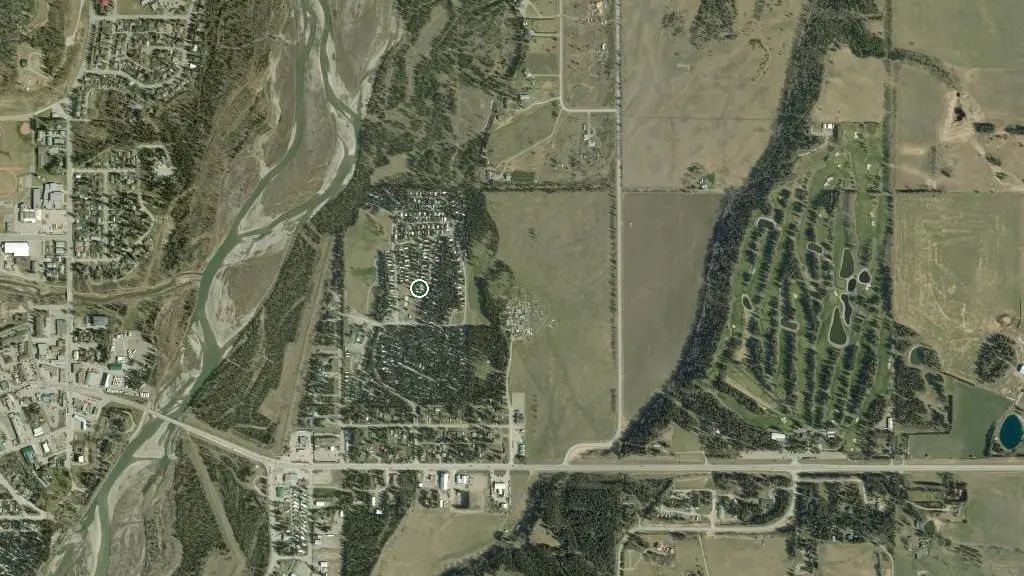 Aerial view of Tall Timber Leisure Park and surroundings