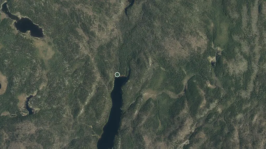Aerial view of La Guêpe and surroundings