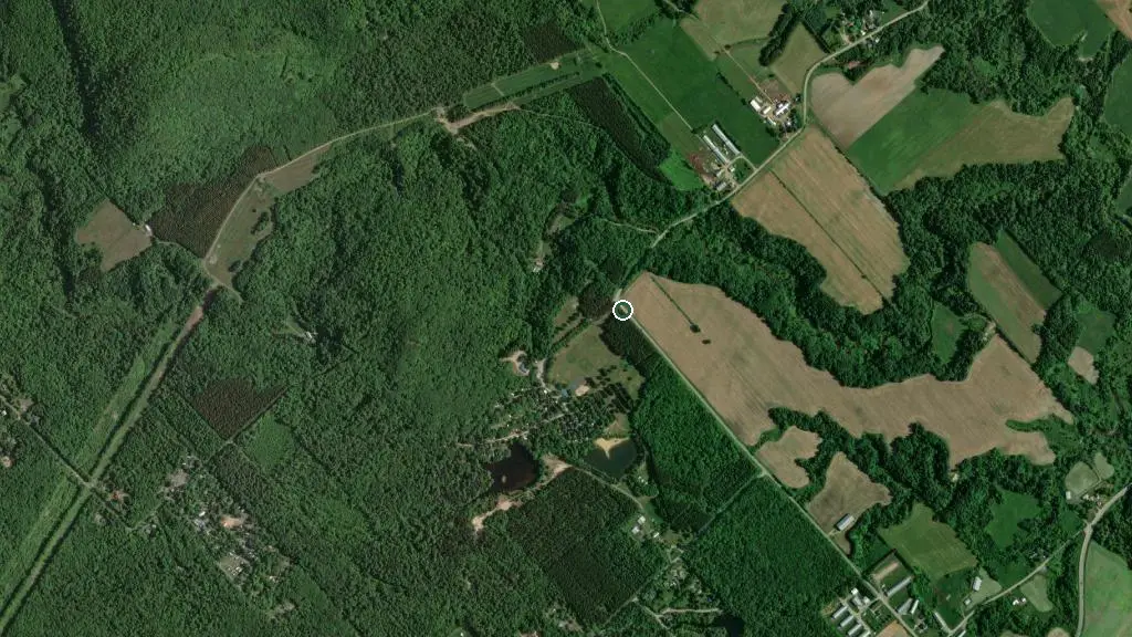 Aerial view of Camping Belle Nature and surroundings