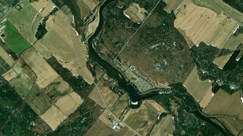 Aerial view of Camping Tropical and surroundings