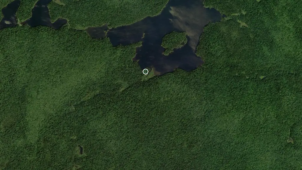 Aerial view of Le Liteau and surroundings