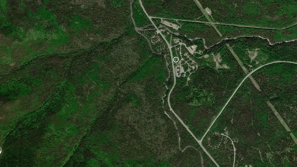 Aerial view of La Paroi and surroundings